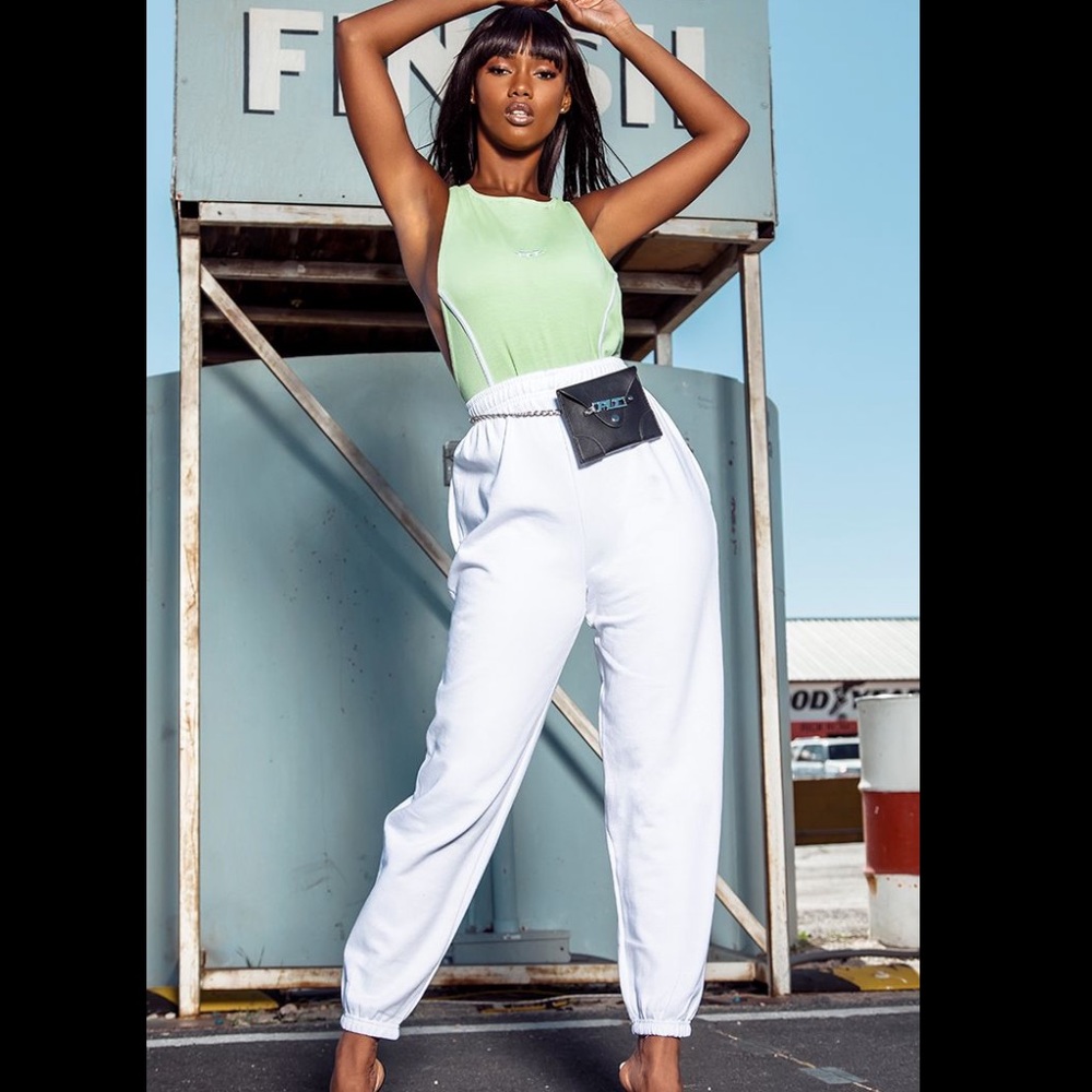 Casual jogger white- xs/0